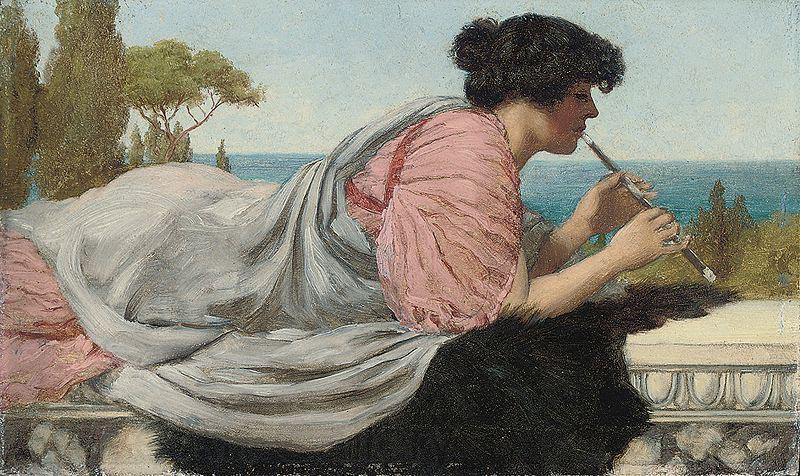 John William Godward The Melody, circa Spain oil painting art